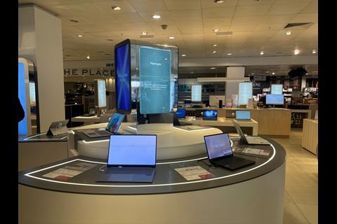 John Lewis Oxford Street technology department